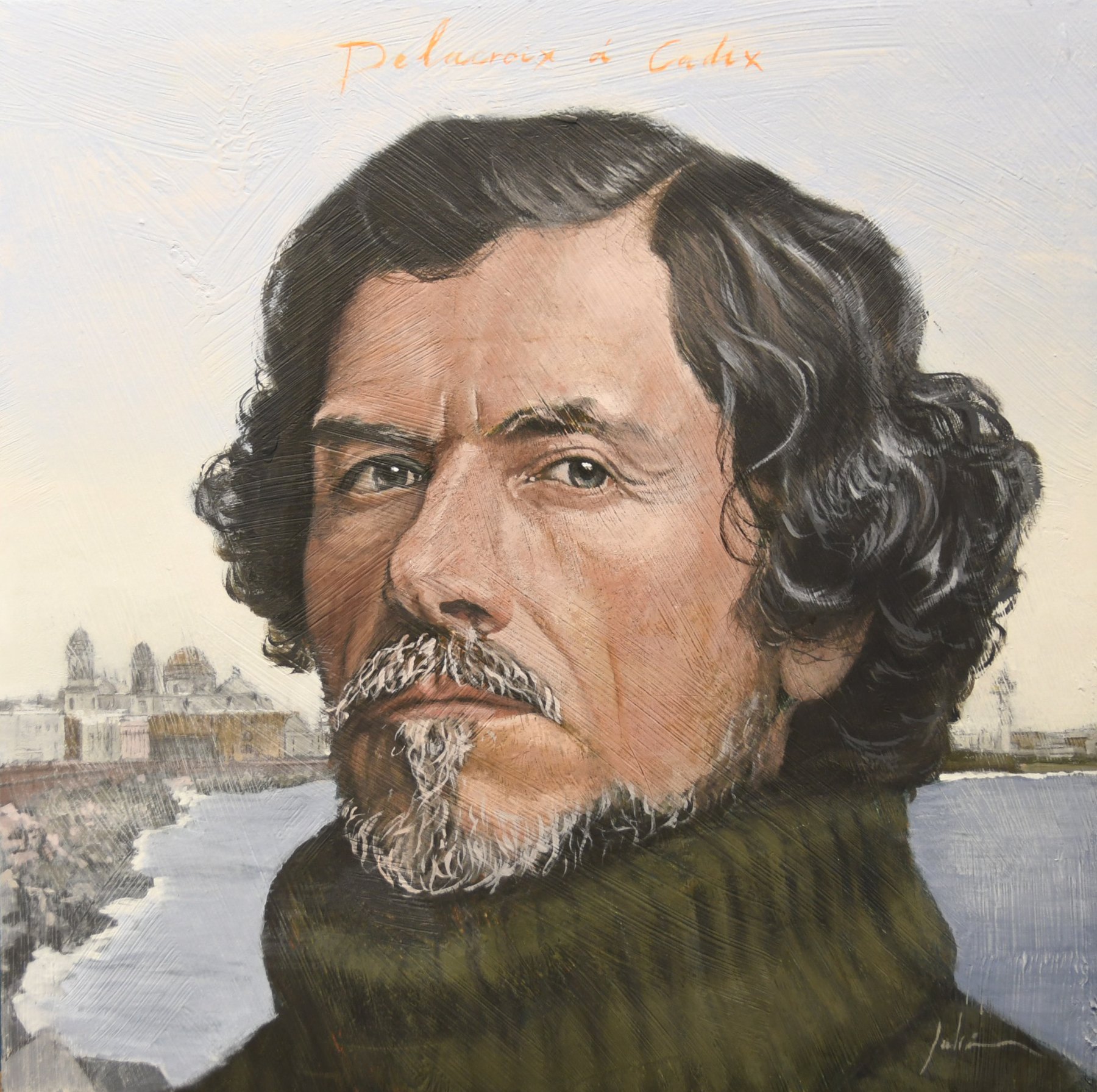 Delacroix en Cádiz, obra de Julián Gades