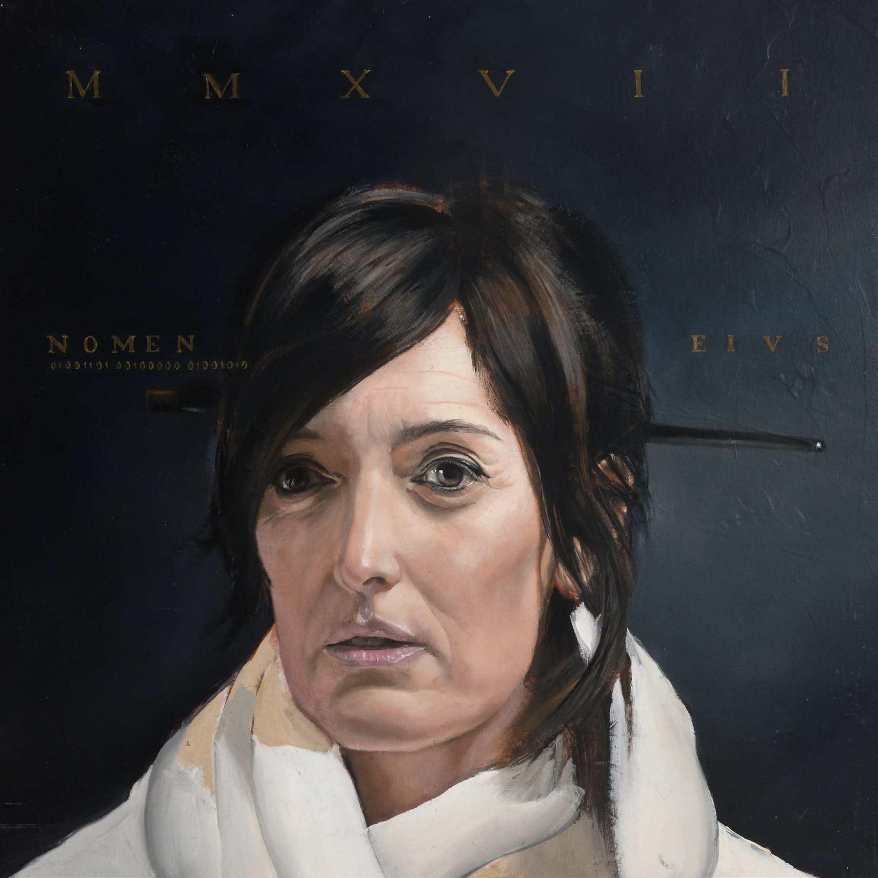 Retrato MJ, obra de Julián Gades