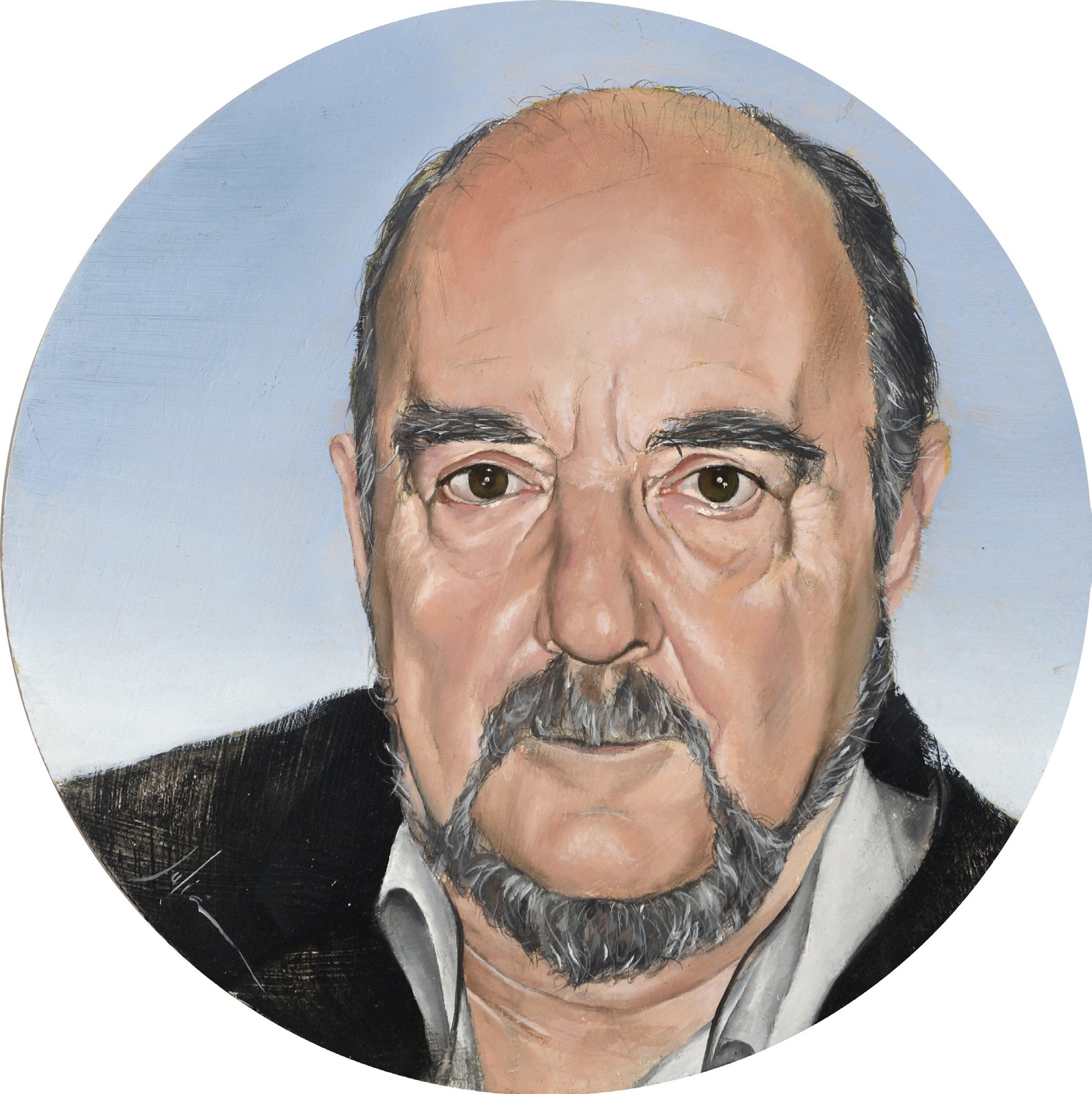 Quiñones (tondo), obra de Julián Gades