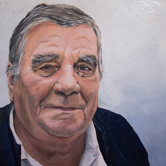 Retrato de hombre J., obra de Julián Gades